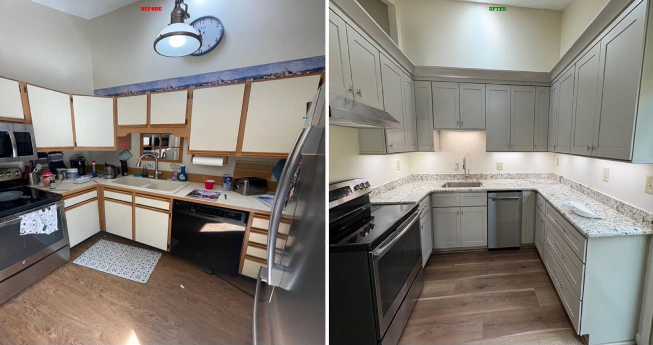 renovation before and after