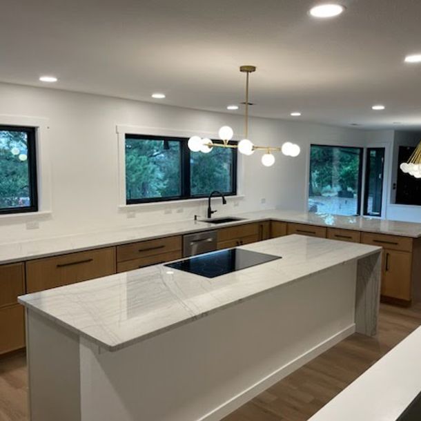 detailed interior painting project