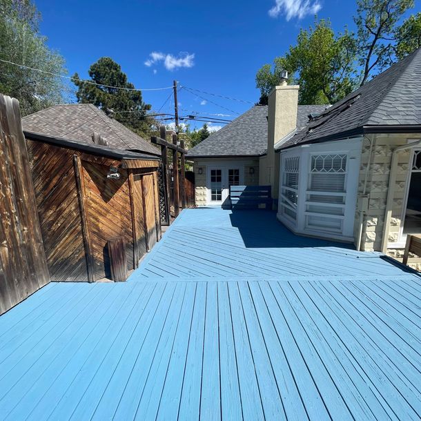 new deck restoration and construction