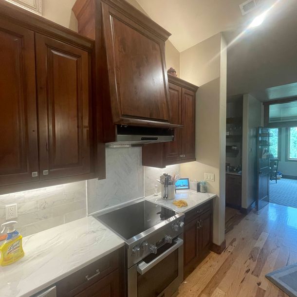 new custom range hood